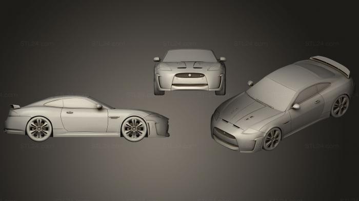 Автомобили и транспорт (Спортивный автомобиль, CARS_0303) 3D модель для ЧПУ станка